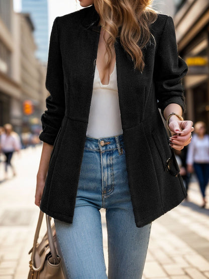 Women's Blazer Jacket Elegant Structured Modern Details