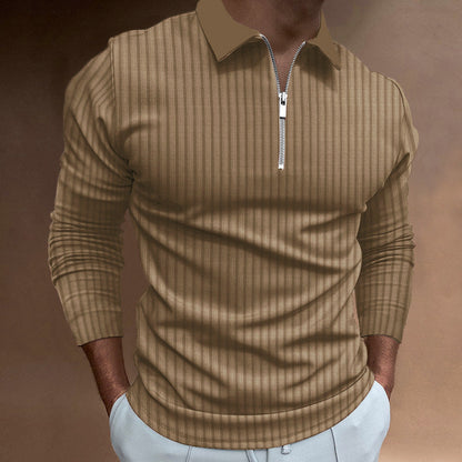 Men's Polo Shirt Elegant Structured Design