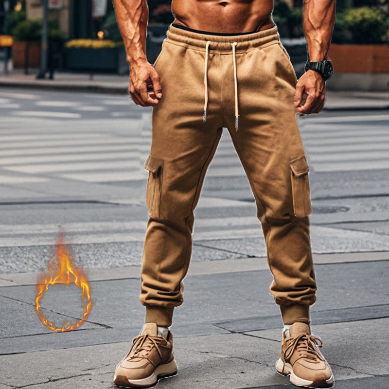 Men's Sporty Jogging Pants Comfortable Elastic