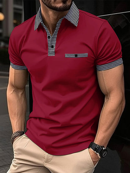 Men's Classic White Polo Shirt