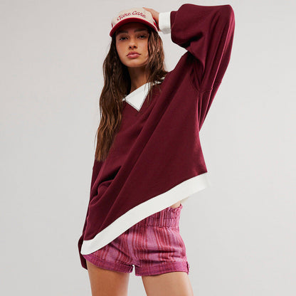 Women's Sweatshirt Oversized Soft Modern