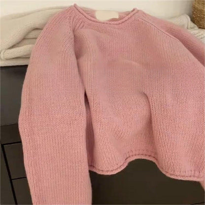 Women's Comfortable Oversized Soft Cotton Pullover