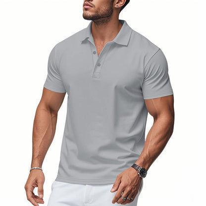 Men's Polo Shirt Quick Dry Elegant Slim Fit
