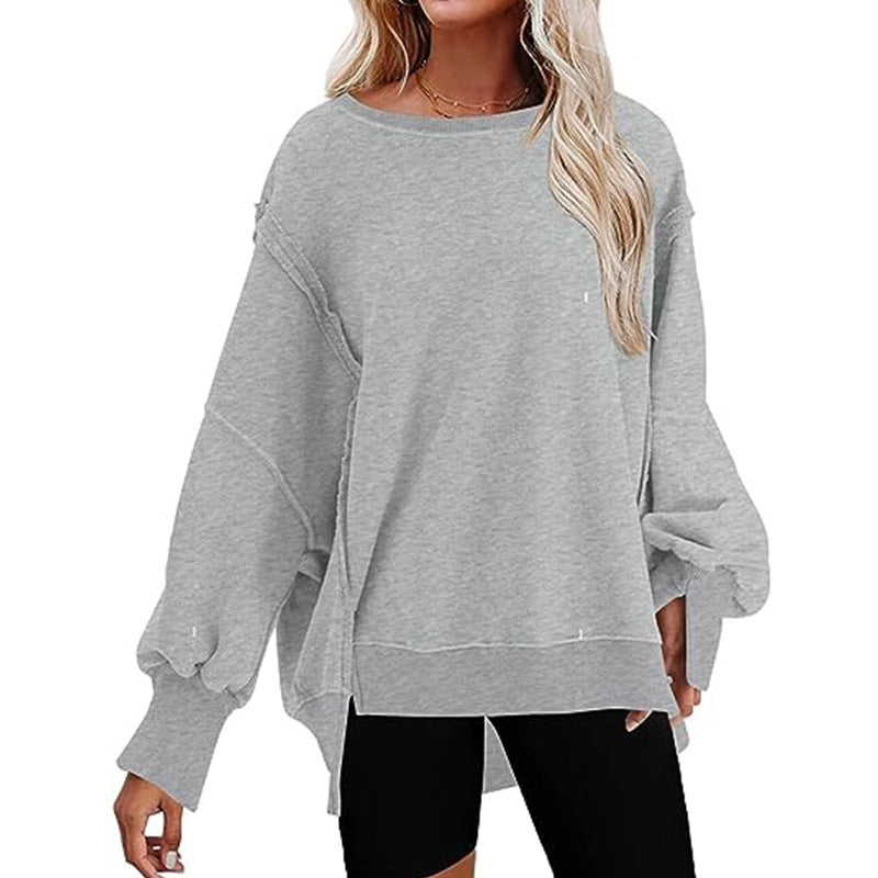 Women's Oversized Sweater Comfortable Casual Wide Sleeves
