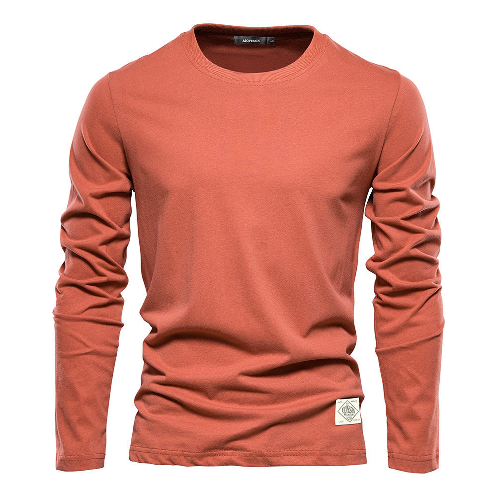 Men's Long-Sleeve T-Shirt Cotton Modern Fit