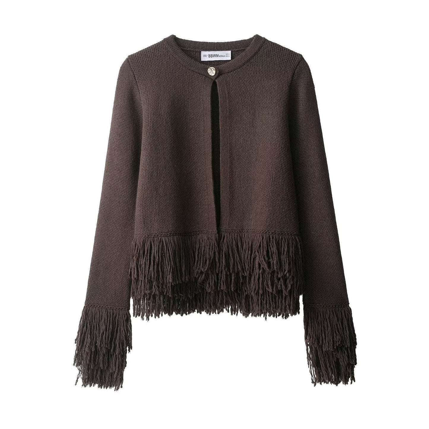 Women's Cardigan Trendy Fringe Look