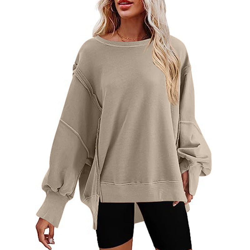 Women's Oversized Sweater Comfortable Casual Wide Sleeves