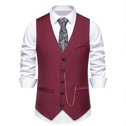 Men's Suit Vest Elegant Classic Modern