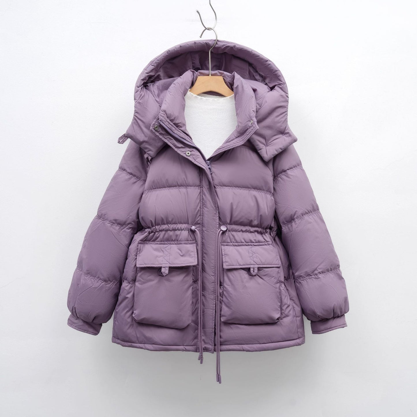 Women's Winter Quilted Puffer Jacket Warm Insulated