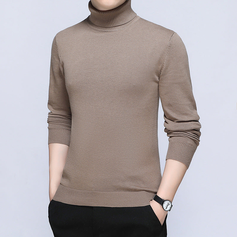 Men's Turtleneck Soft Cotton Comfortable