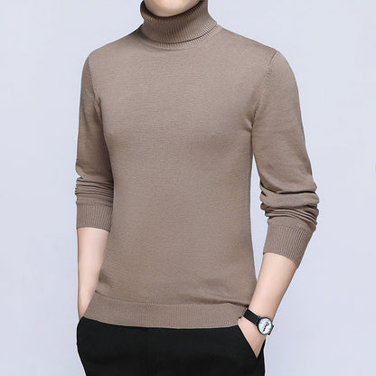 Men's Turtleneck Soft Cotton Comfortable