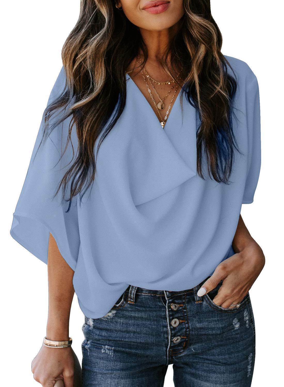 Women's Blouse Elegant Casual Cut Trendy Clothing