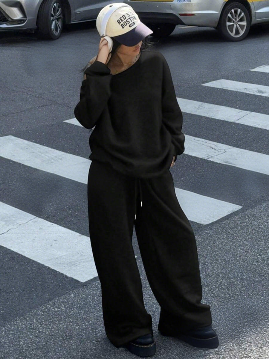 Women's Jogging Suit Set Comfortable Oversized Sweat