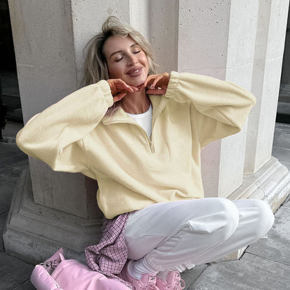 Women's Fleece Pullover Soft and Warm