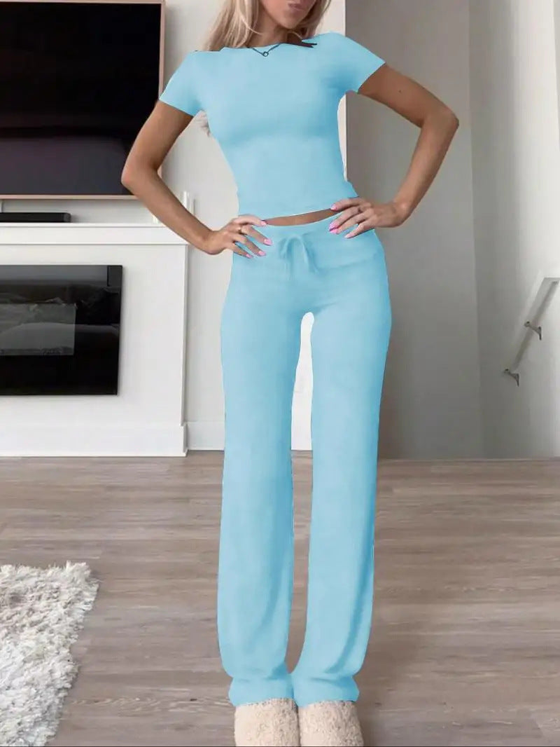 Women's Lounge Set Body-Hugging Style Comfortable