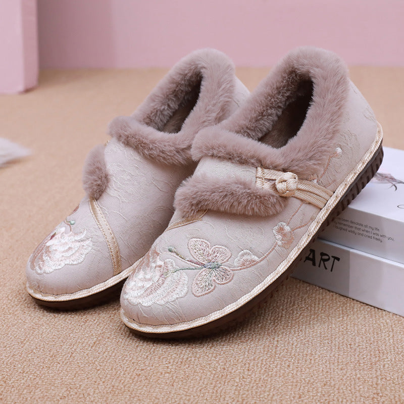 Women's Slippers Floral Pattern Soft and Cozy