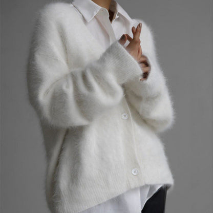 Women's Soft Oversized Cozy Cardigan