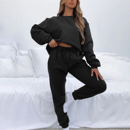 Women's Fleece Lounge Set Comfortable Cozy