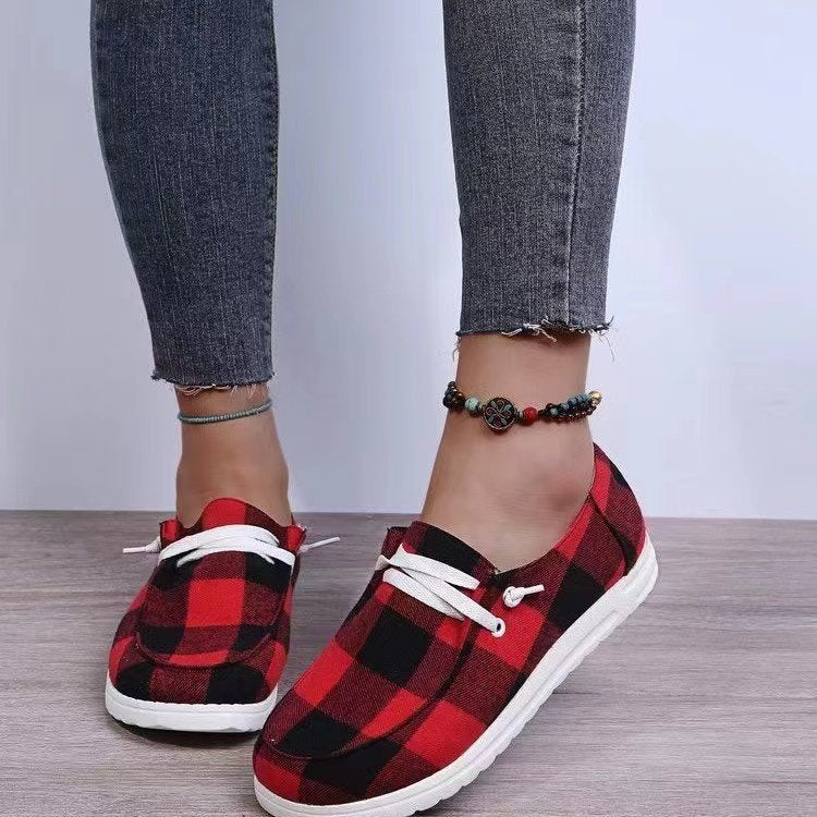 Women's Slip-On Shoes Comfortable Elastic Non-Slip
