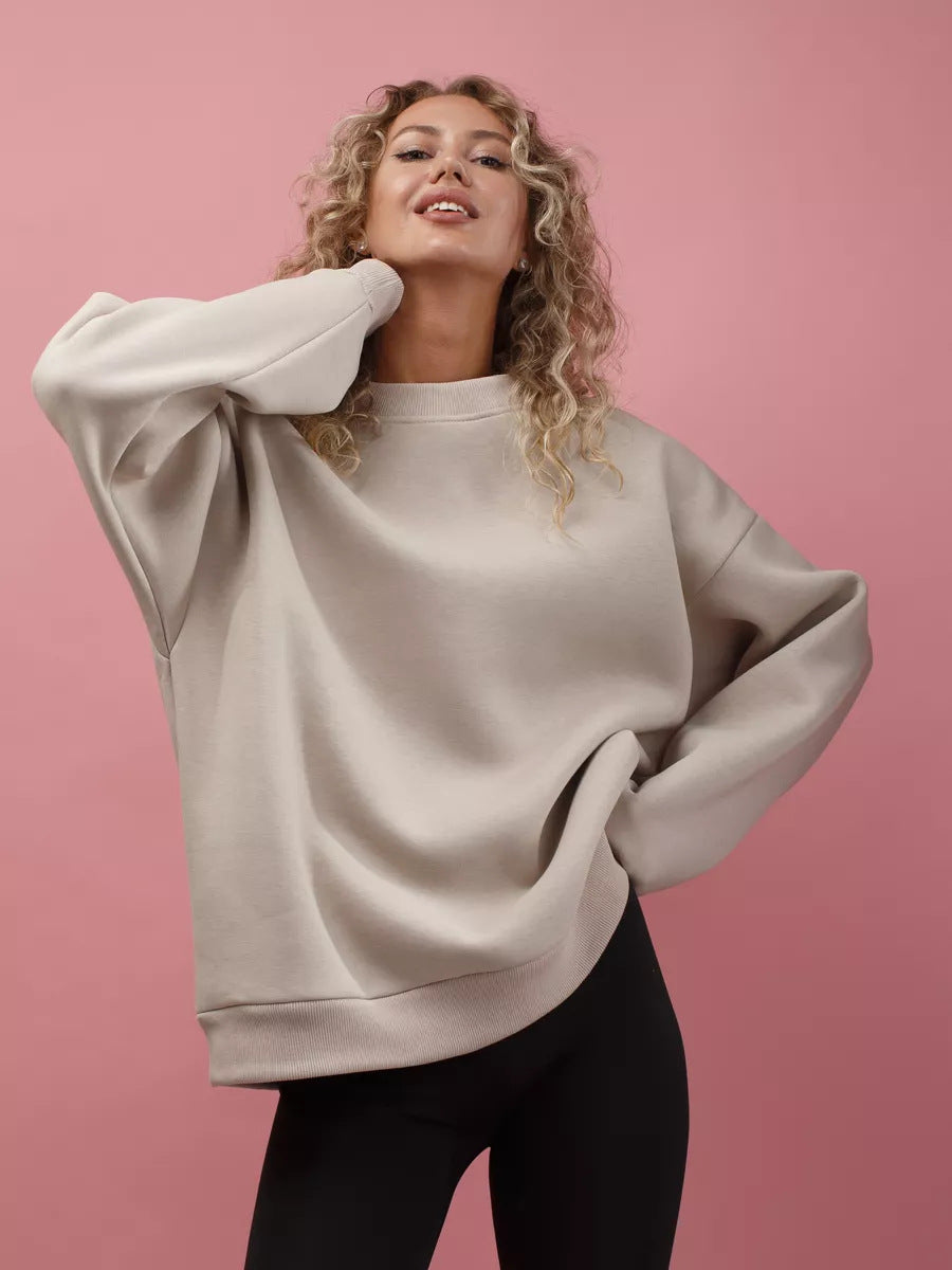 Women's Oversized Sweatshirt Soft Comfortable