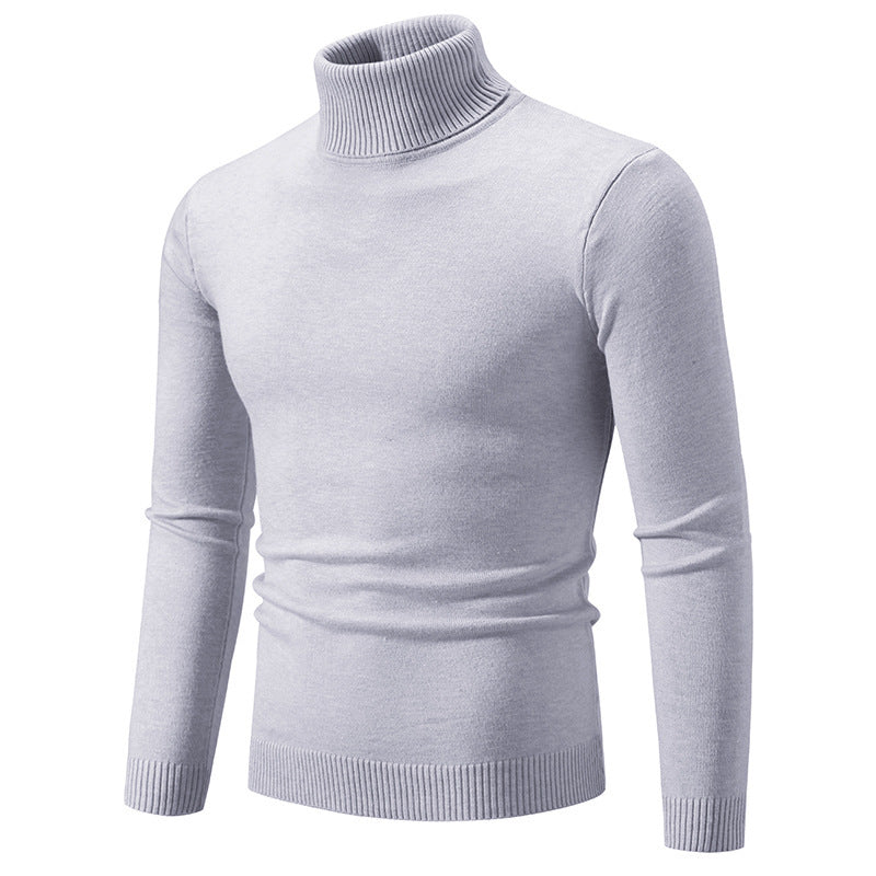 Men's Turtleneck Fine Cotton Elegant Design