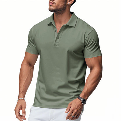 Men's Polo Shirt Quick Dry Elegant Slim Fit