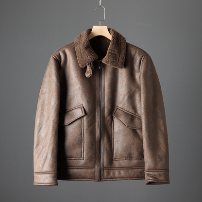 Men's Warm Sherpa Jacket Winter