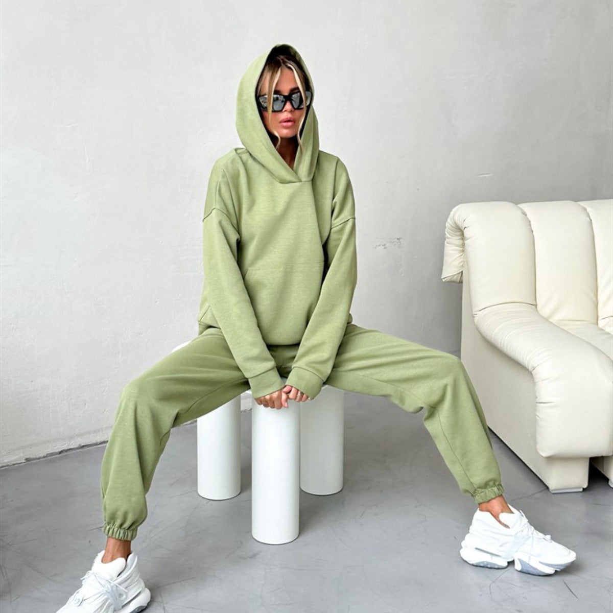 Women's Sportswear Set Comfortable Elastic