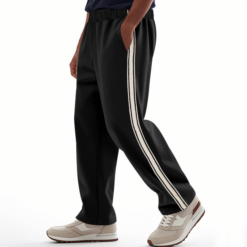 Men's Joggers Sporty Stripes Elastic