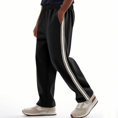 Men's Joggers Sporty Stripes Elastic
