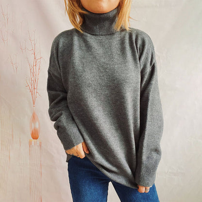 Simple Knitted Sweater Soft Comfortable Everyday Wear