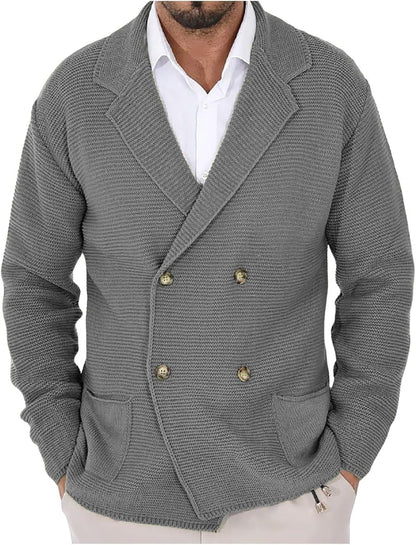 Men's Cardigan Modern Trendy With Pockets