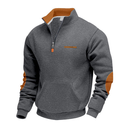 Men's Modern Hoody Half-Zip Colourful