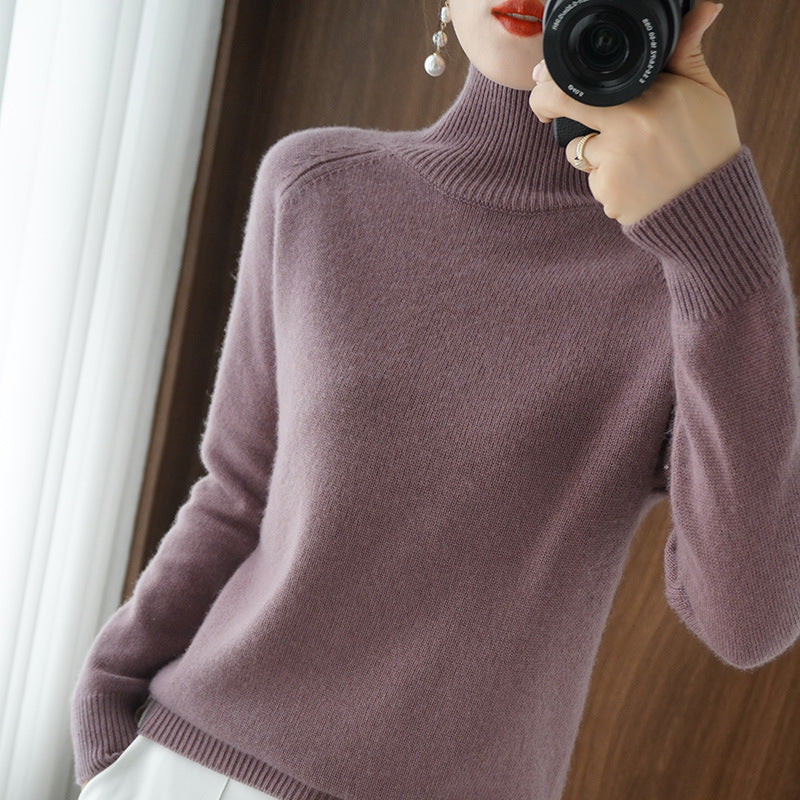 Fashionable Turtleneck Sweater for Women