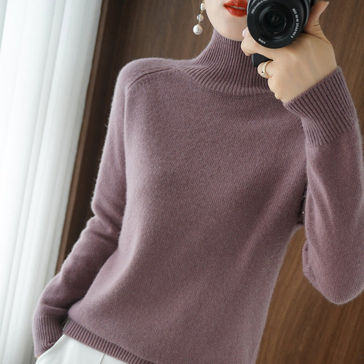 Fashionable Turtleneck Sweater for Women