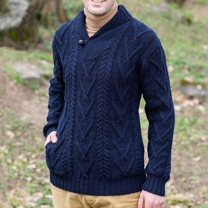 Men's Sweaters Classic Textured Modern