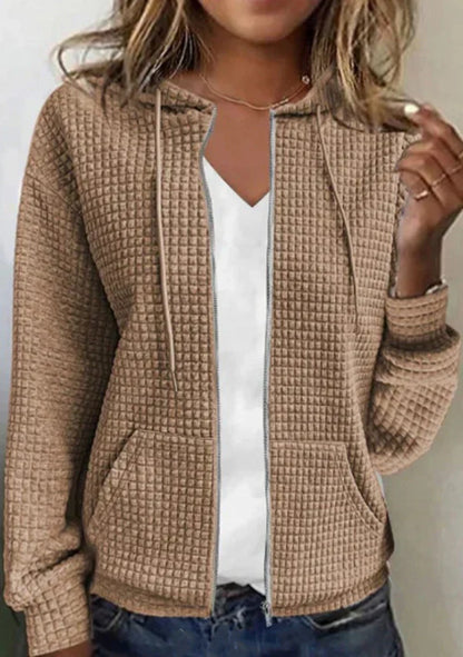 Stylish Women's Jacket with Simple Shoulder Bag