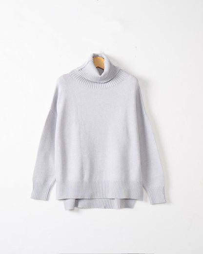 Women's Comfortable Modern Turtleneck Sweater