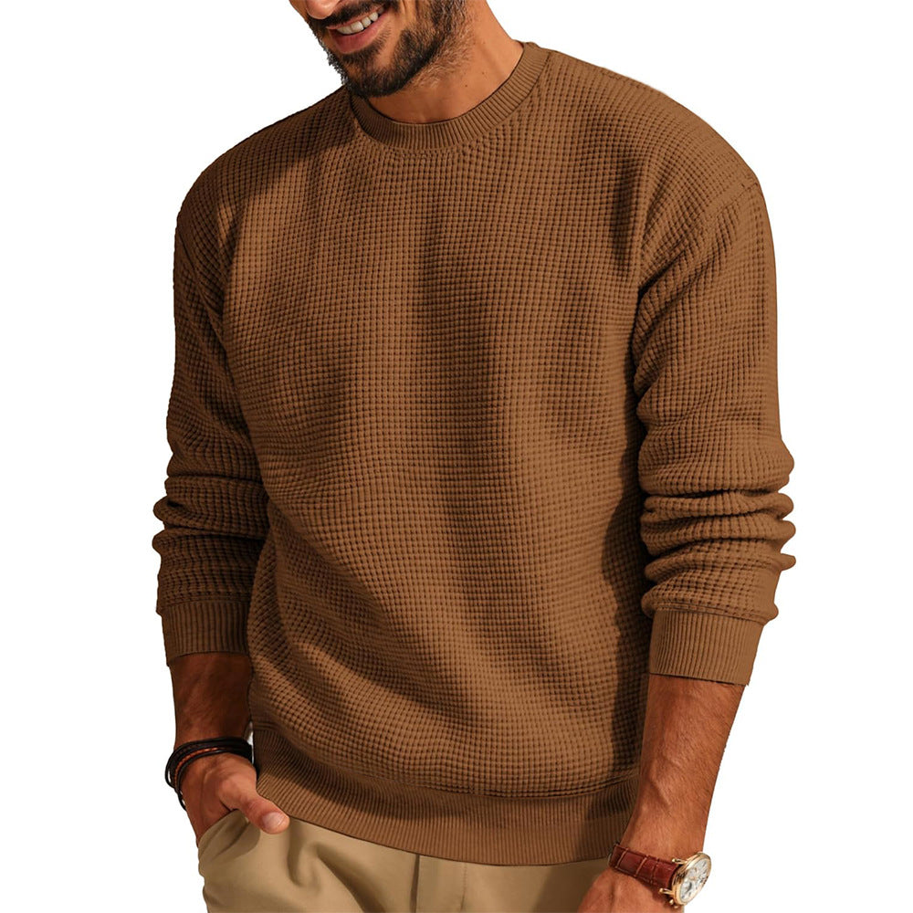 Men's Sweatshirt Round Neck Modern Sporty