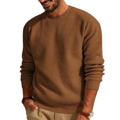 Men's Sweatshirt Round Neck Modern Sporty