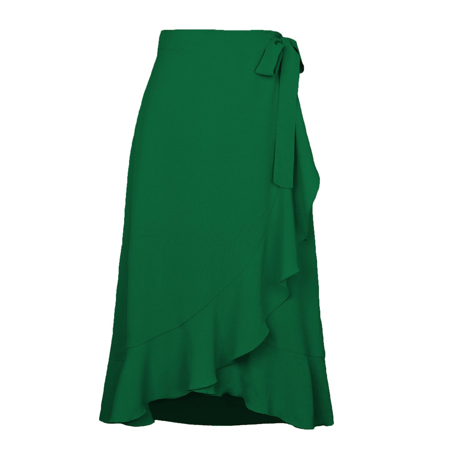 Women's Wrap Skirt Elegant Flowy Summer Dress