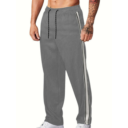 Men's Sports Pants with Stripes Modern Design