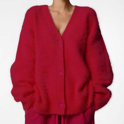Women's Soft Oversized Cozy Cardigan