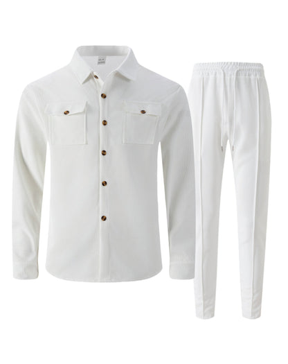 Men's Casual Plaid Modern Style Tracksuit