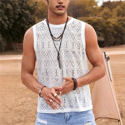 Men's Tank Top Lightweight Summer Structured Design
