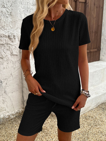 Women's Short Sleeve Pajama Set Comfortable