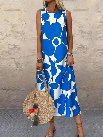 Women's Summer Dress Floral Lightweight Ruched