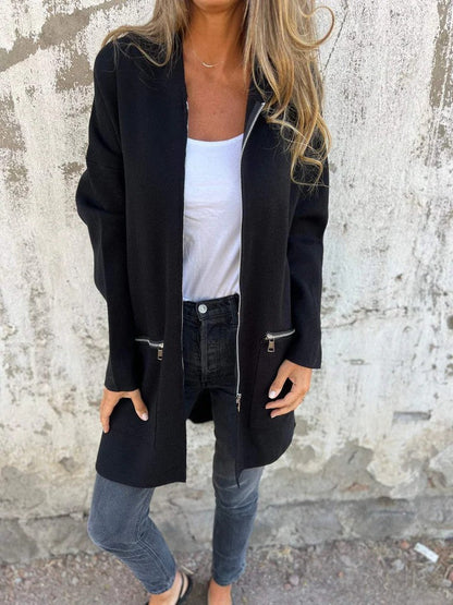 Practical Hoodie Zip Up