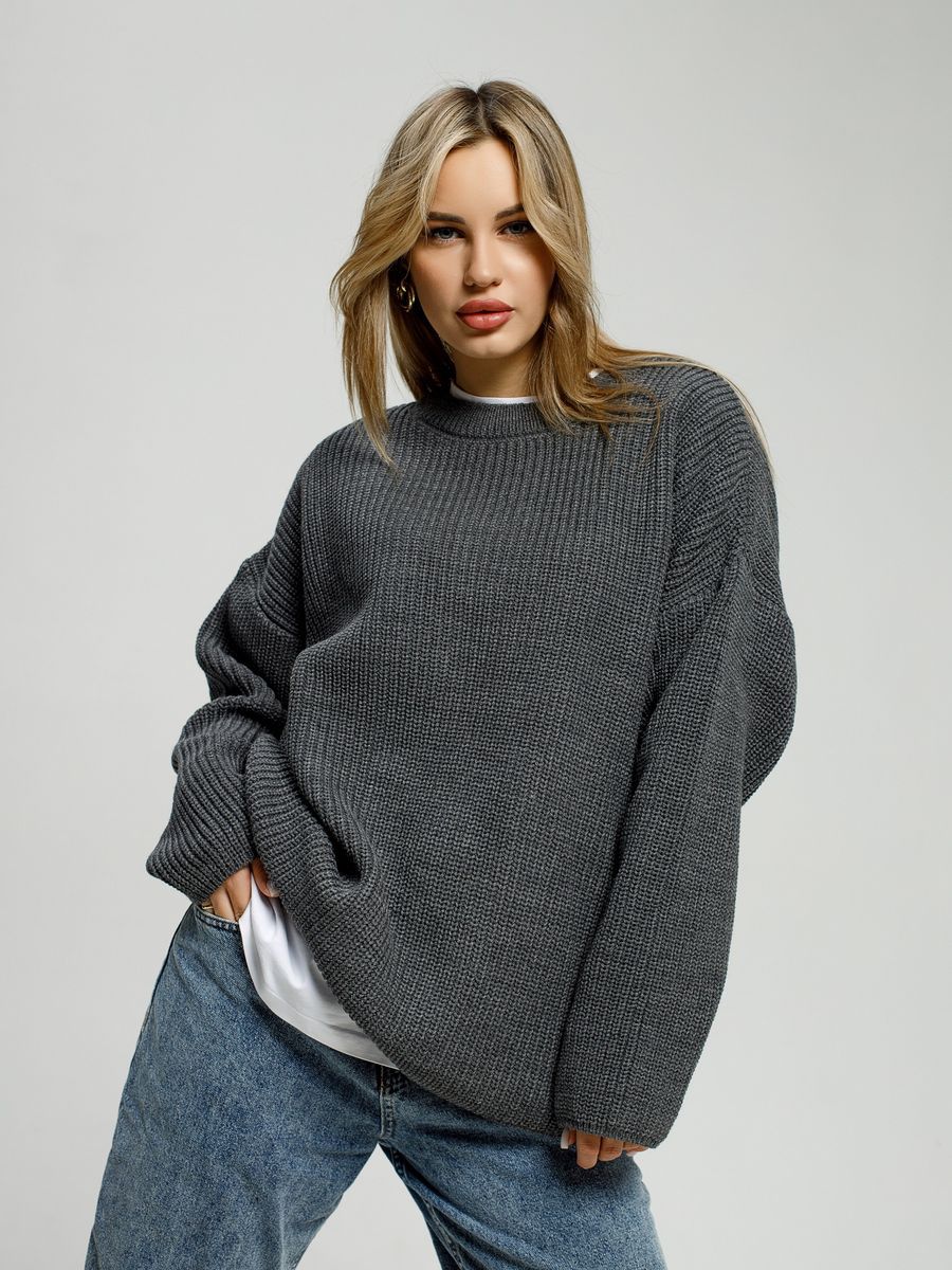 Women's Pullover Large Oversized Knit Design