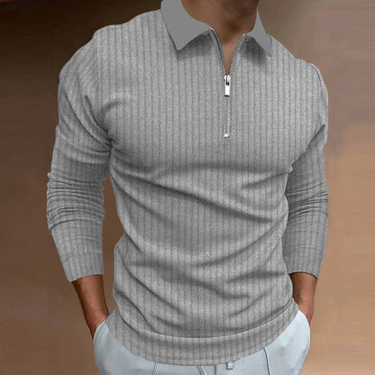 Men's Polo Shirt Elegant Structured Design